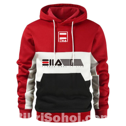 স্টাইলিশ কালার-ব্লক হুডি – কমফোর্ট আর ট্রেন্ড একসাথে!*